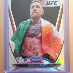 2021 panini UFC #131 Conor McGregor Silver Foil